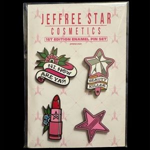Jeffree Star 1st Edition Enamel Pin Set